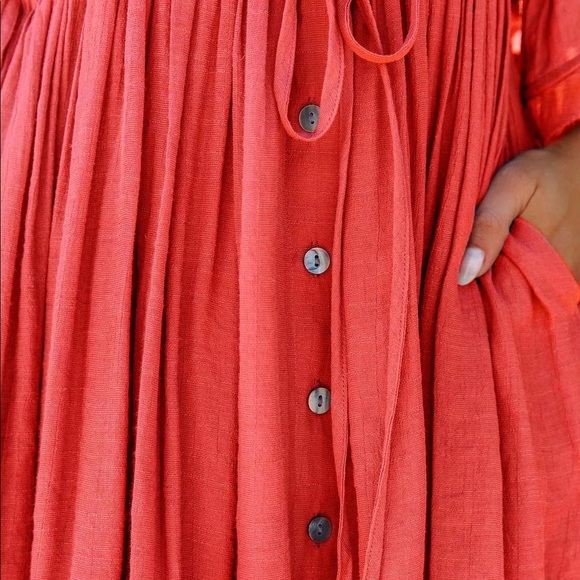 NWOT summer swim coverup, one size - Picture 2 of 7